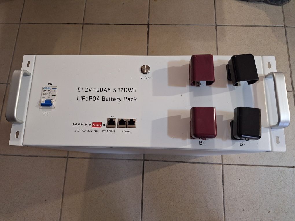 Інвертор 6200W + акумулятор 5.12KWh