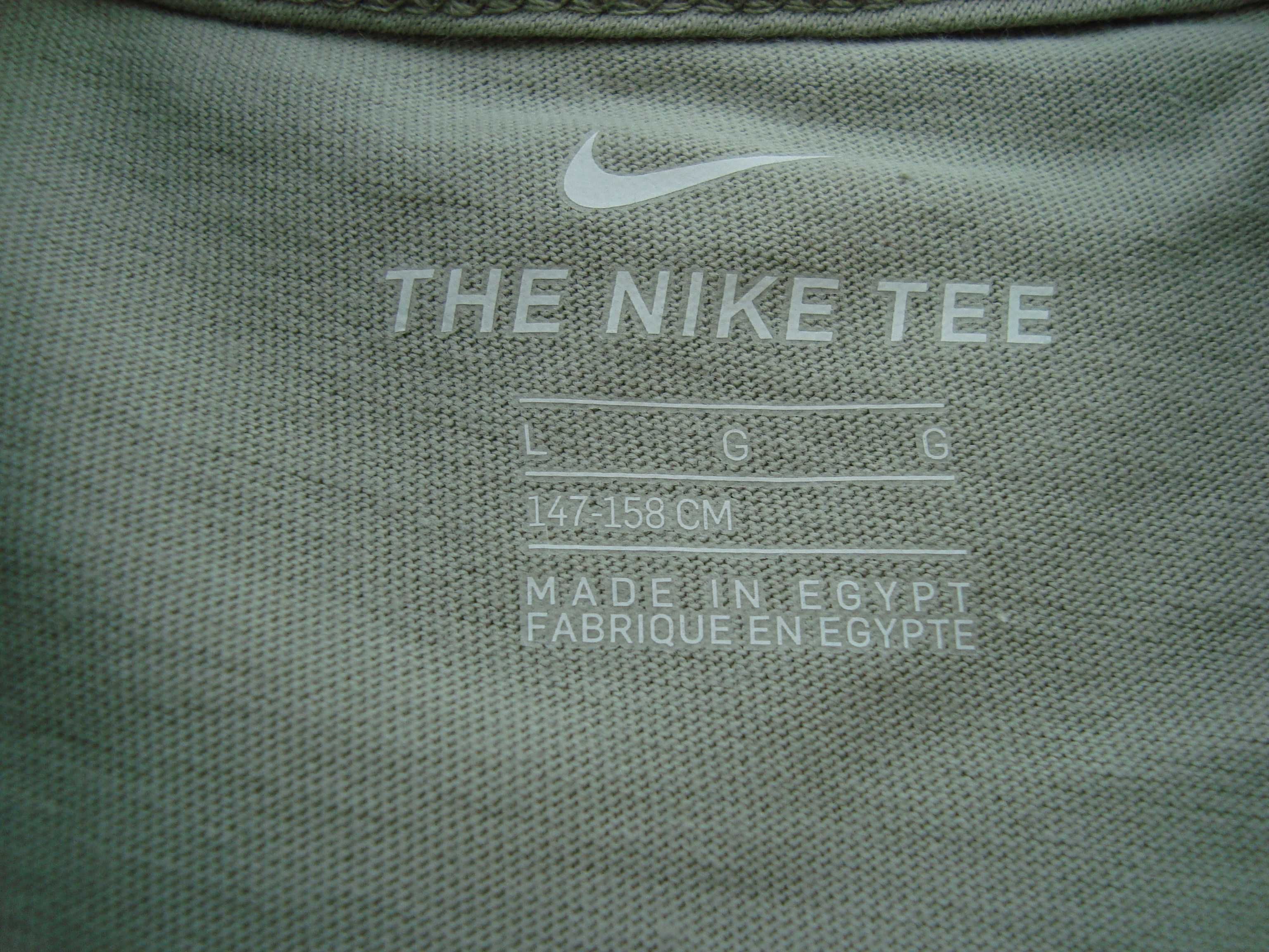 t-shirt NIKE 147-158cm , jasny niebieski, 100% bawełna NOWY