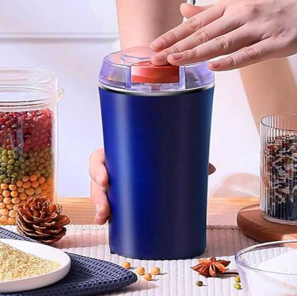 Elektryczny młynek do mielenia kawy, przypraw,mocny, zestaw na prezent