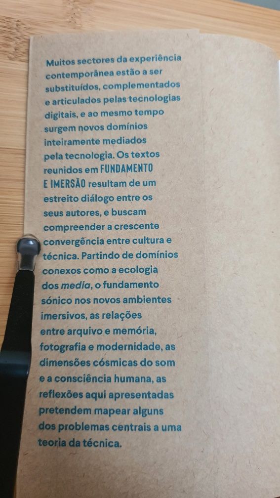"Fundamento e Imersão", Ensaios, Editora Orfeu Negro (portes grátis)
