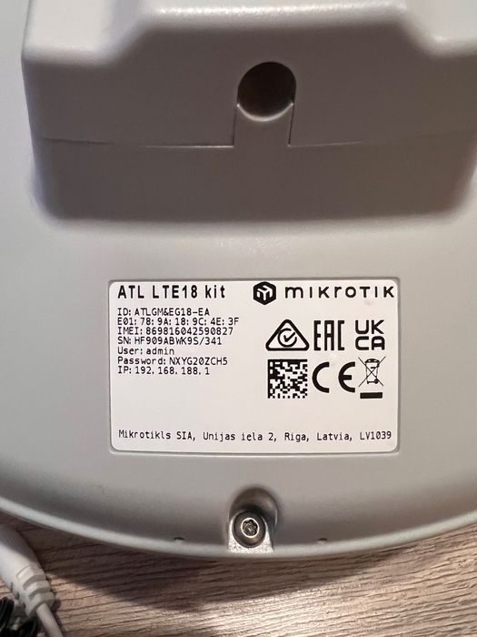 MikroTik ATL LTE18 kit (ATLGM&EG18-EA)