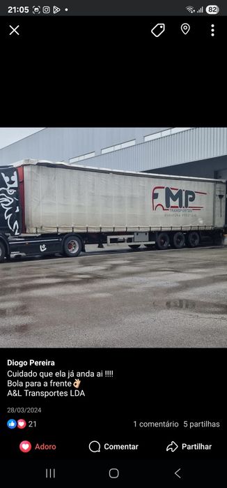 Semi reboque Lecitrailer 2008