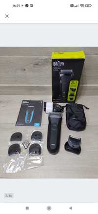 Braun Series 3 ShaveStyle 300BT Golarka czarna

Używana.

Sprawna.

In