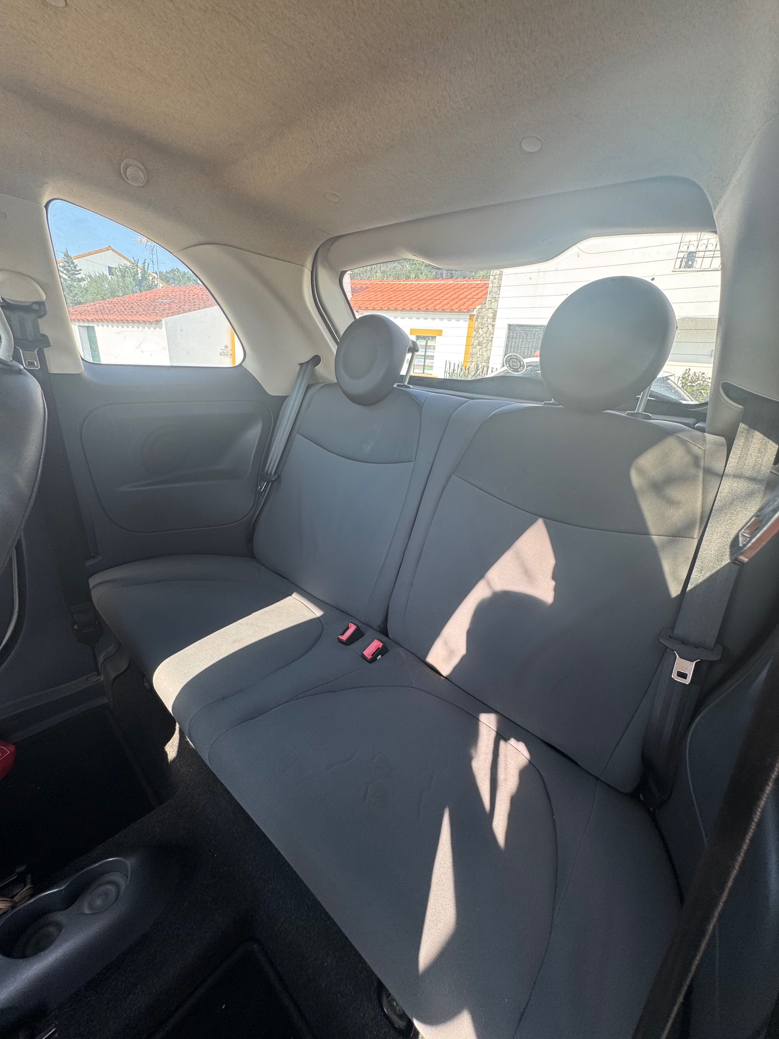 Fiat 500 branco diesel