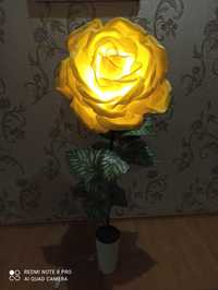 Роза світильник з ізолону