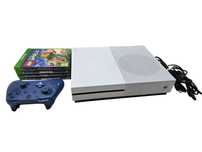Konsola Microsoft Xbox One S 500GB - 1x pad - 4 gry - zestaw