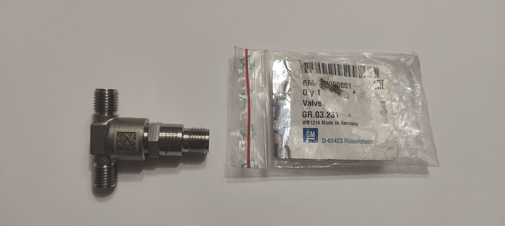 Клапан метановий opel  cng