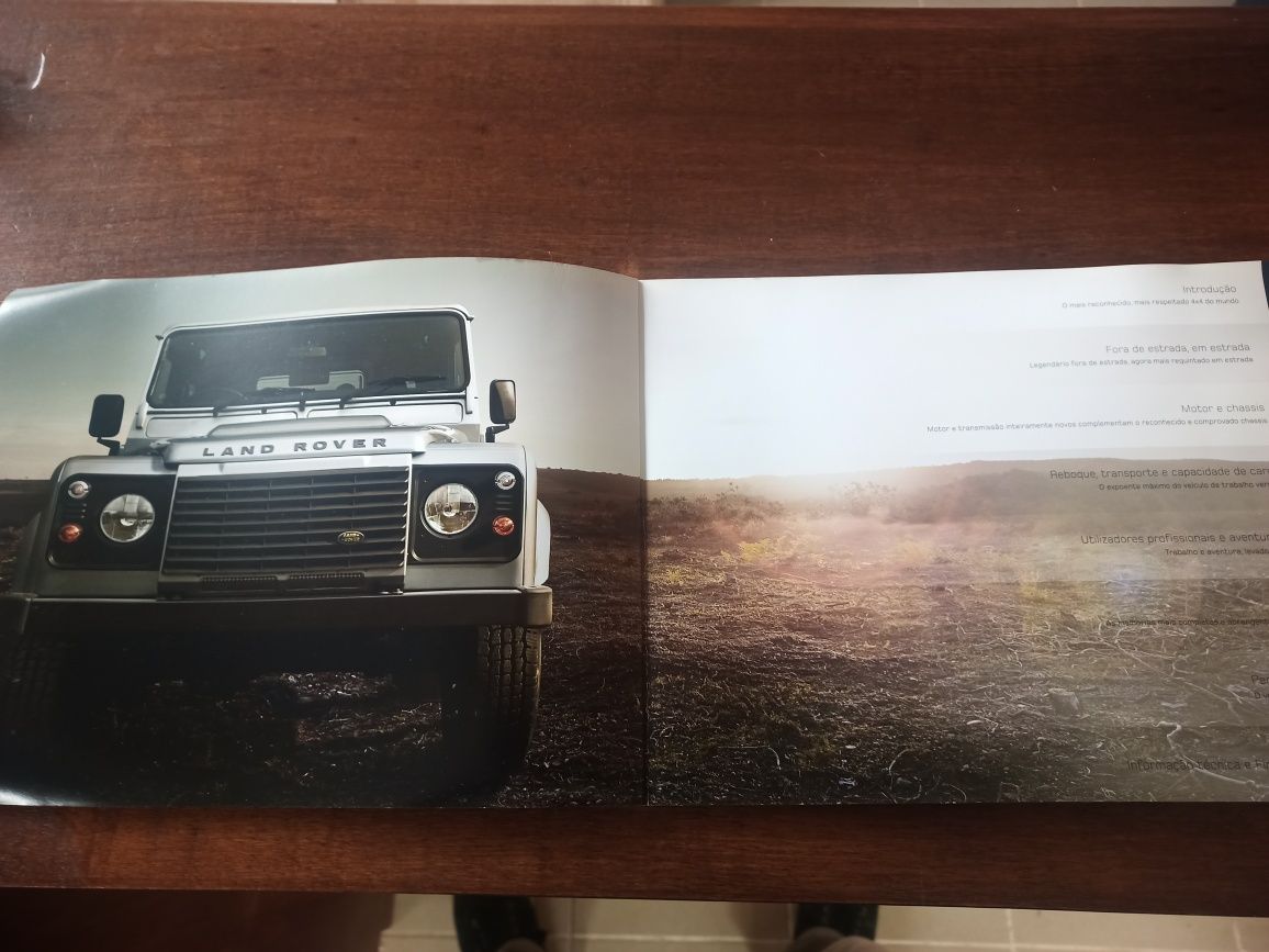 Catálogo land rover defender