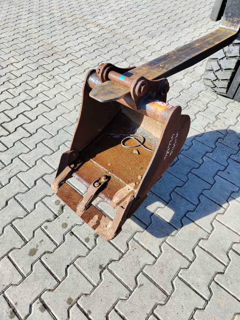 Łyżka kopiąca do koparki minikoparki szer 45cm sworzeń fi35mm