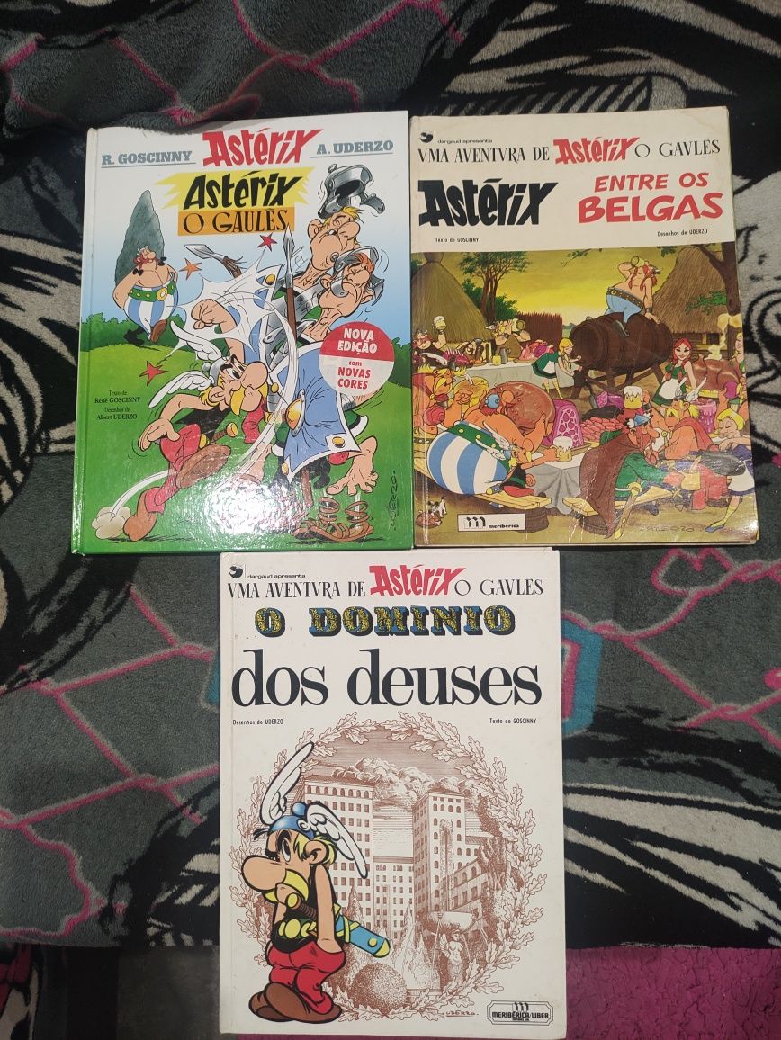 Livros Antigos BD Asterix