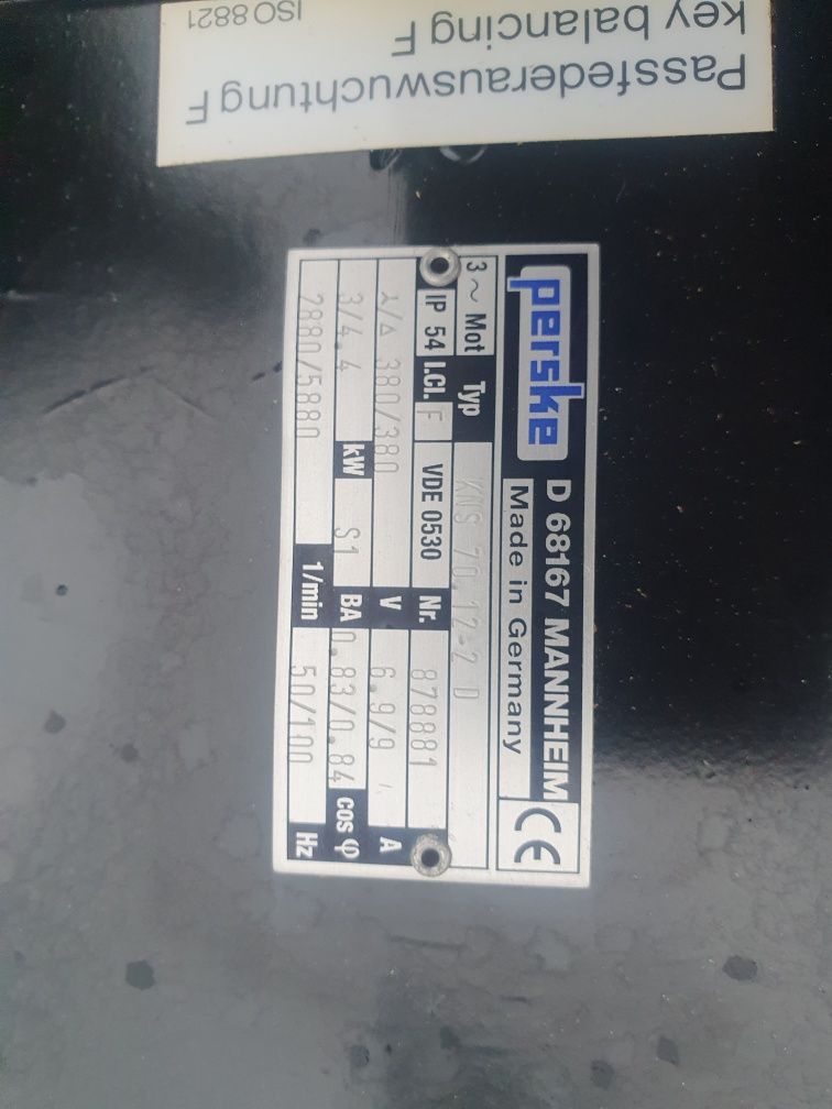 Silnik elektryczny Perske KNS 70.12-2 KCS 71.16-2 KCS 70.12-2