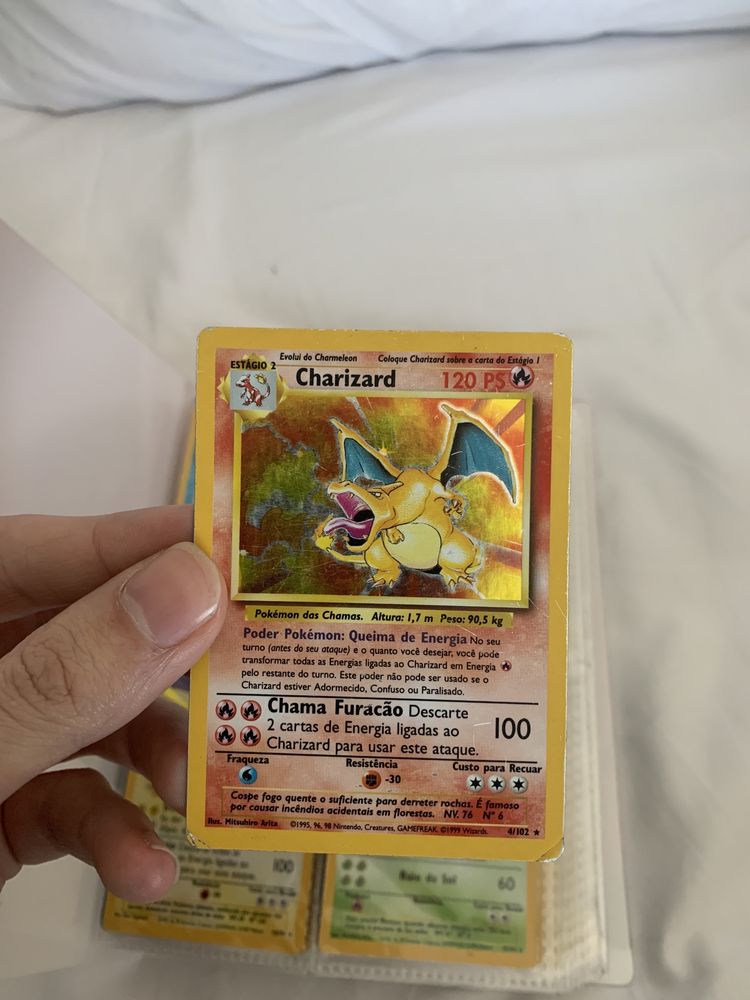 Primeira coleçao Cartas Pokemon (Base set) (Raras)