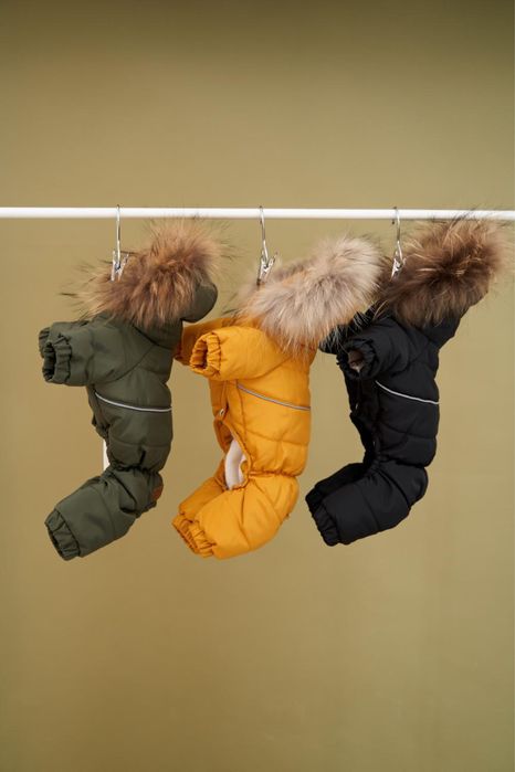 Зимовий комбінезон для собак