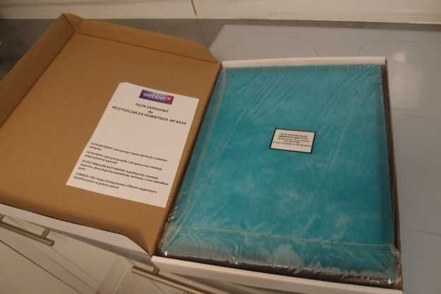 oczyszczacz powietrza webber - AP8350 HEPA13 UV plus nowy filtr
