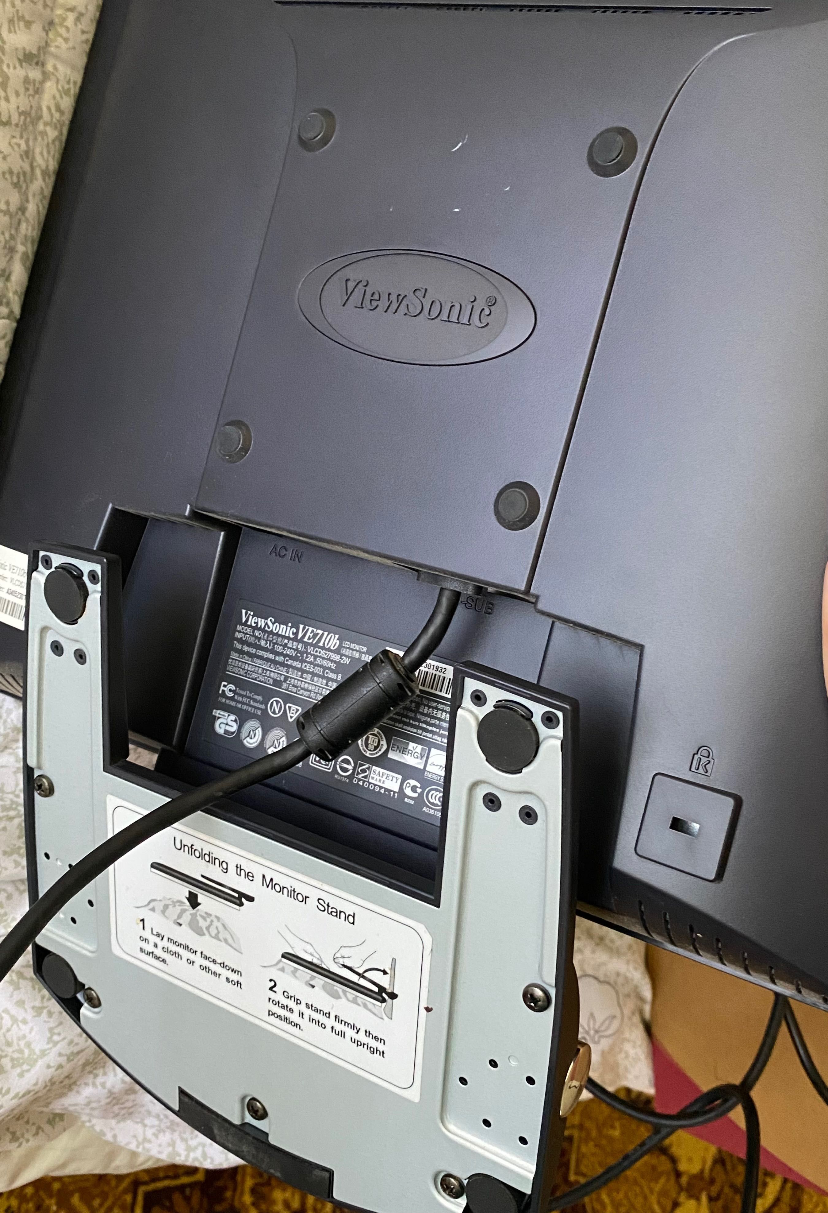 Новий монітор Viewsonic VE710b