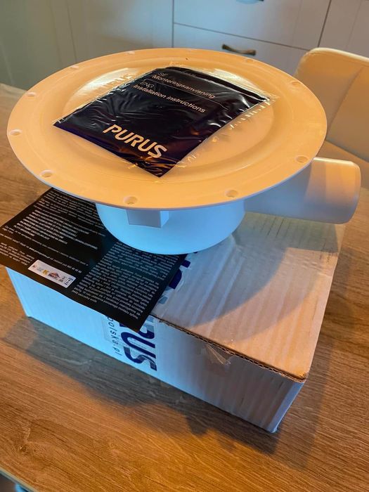 Odpływ podlogowy szwedzki PURUS-Freja 50