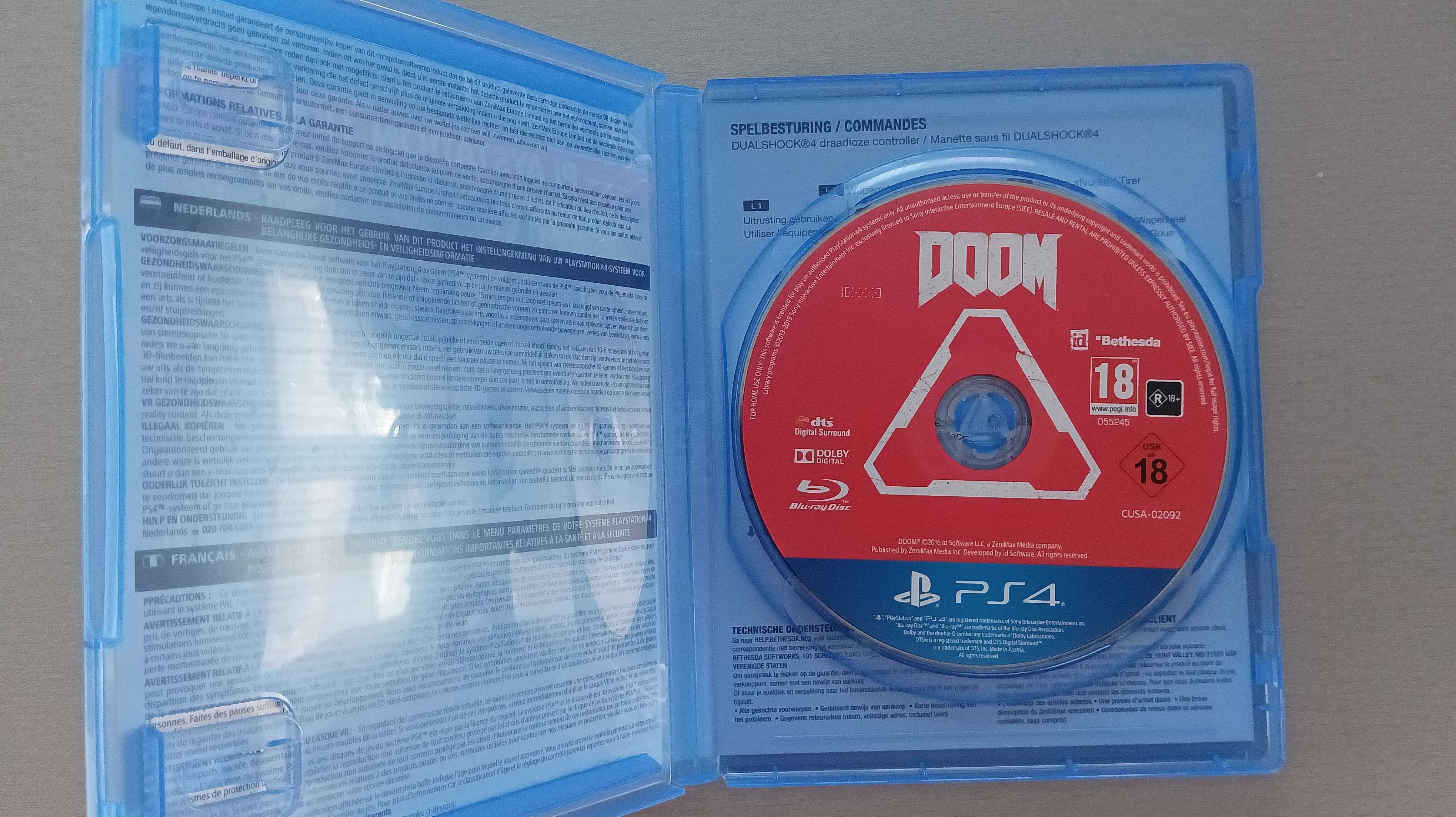 Gra Doom na PS4 kombatybilna z PS5
