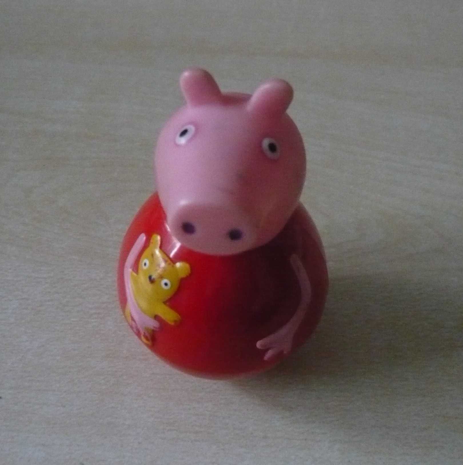Świnka Peppa Pig Weebles wańka wstańka zabawka sensoryczna