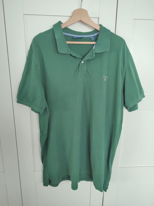 Gant 2xl koszulka polo zielona