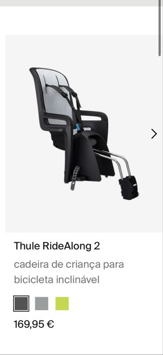 Cadeirinha para bicicleta ‘Thule Ride Along 2’