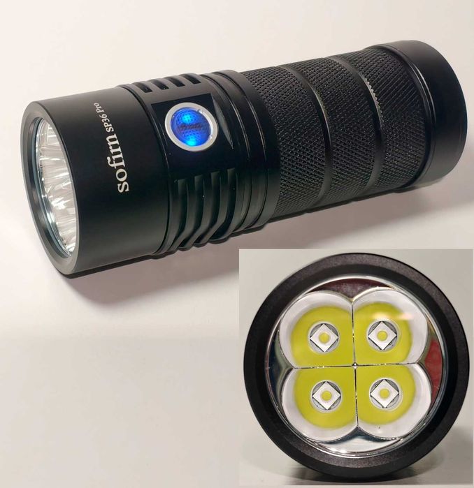 Nowe diody SFT-42R w poprawionym Sofirn SP36 PRO, 9000LM, 650m zasięgu