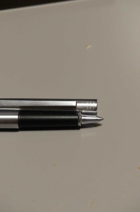 Waterman C/F 18K 750 pióro + Montblanc długopis PRL oryginał