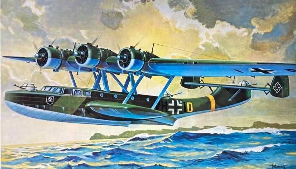 Modelismo, kit, Dornier 24, Italeri, escala 1:72