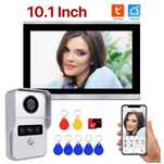 Домофон с поддержкой WI-FI/Комплект Tuya Smart 1080P 10-дюймовий екран