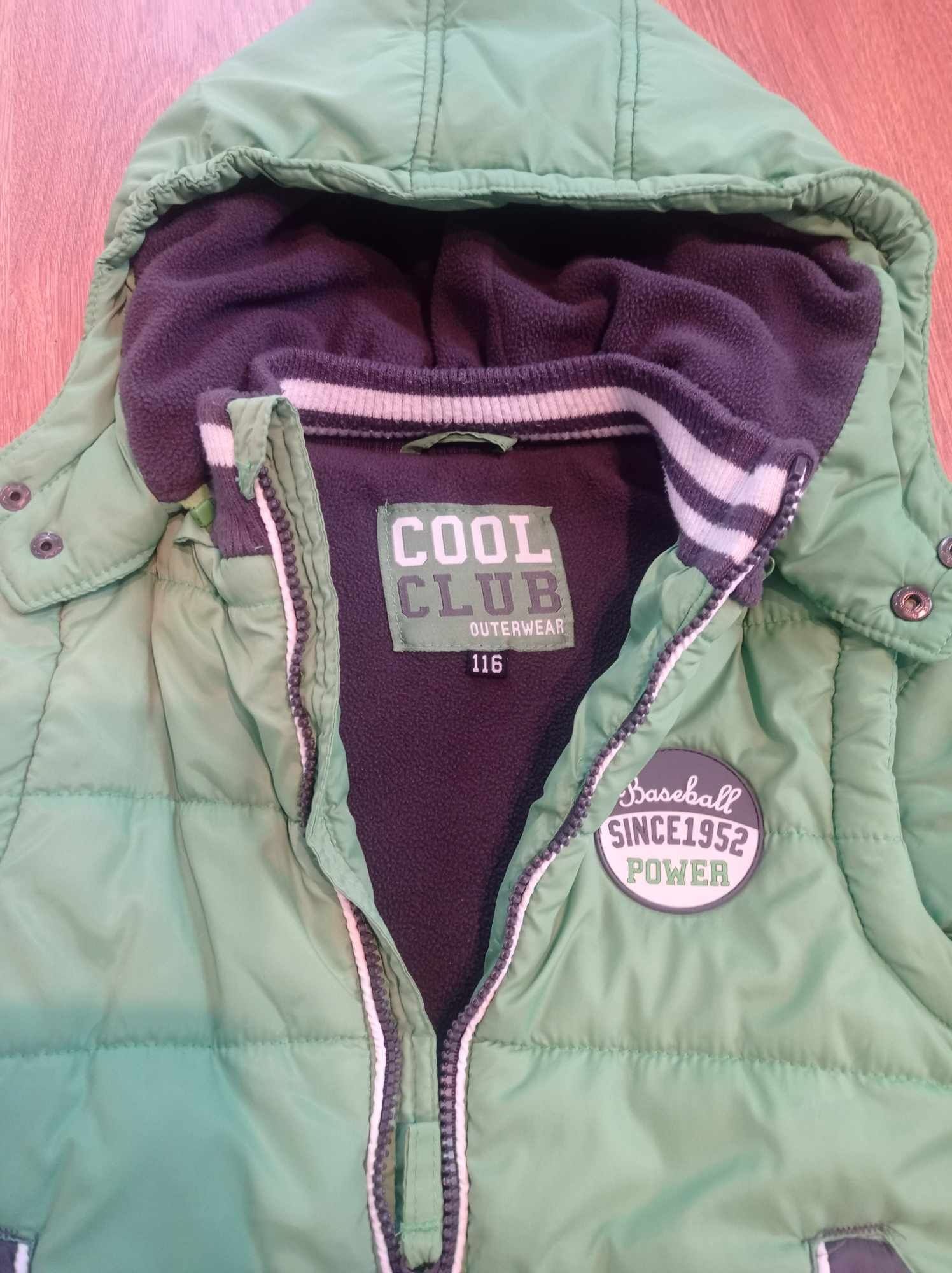 Kurtka zimowa dla chłopca Cool Club 116 kamizelka