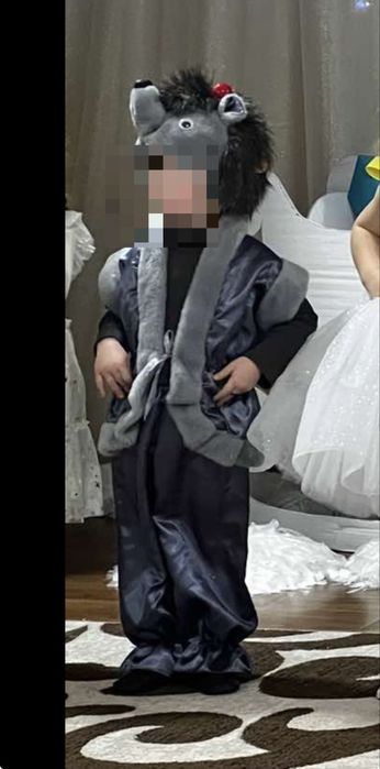 Дитячий новорічний костюм їжачка