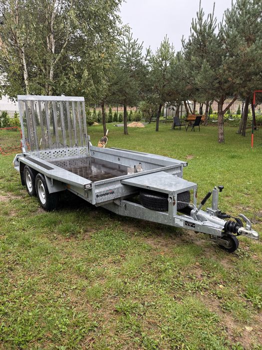 Przyczepka pod minikoparkę Brenderup MT3080 Dmc 2700kg Fv23%