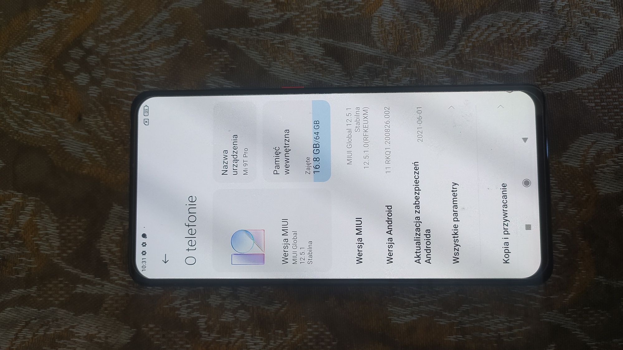 smartfon Xiaomi Mi 9T Pro