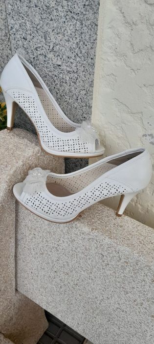 Sapato branco  clássico