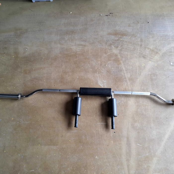 Professional Olimpic Squat Bar HMS PREMIUM GOL320 20kg