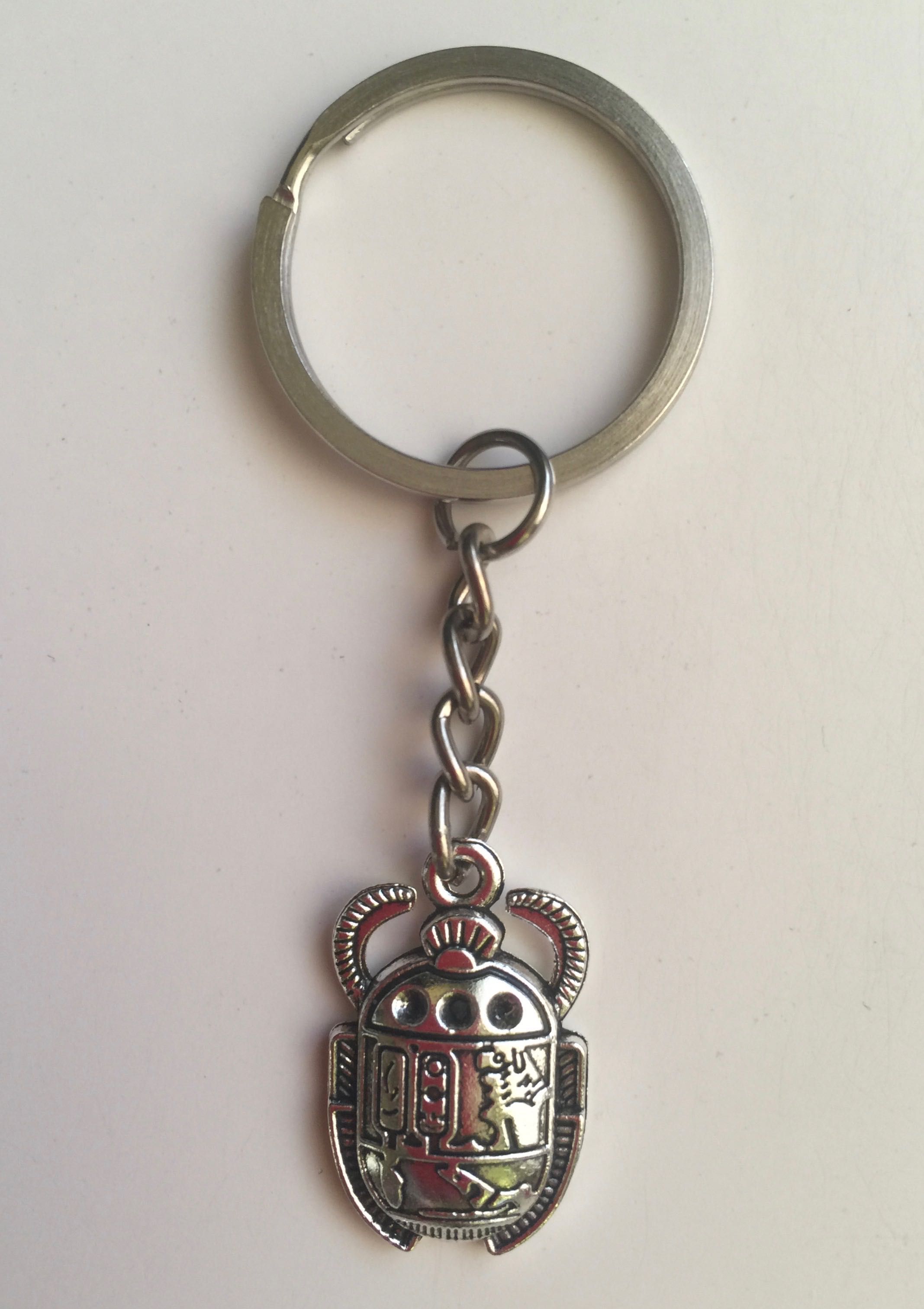 Egipt skarabeusz amulet brelok do kluczy