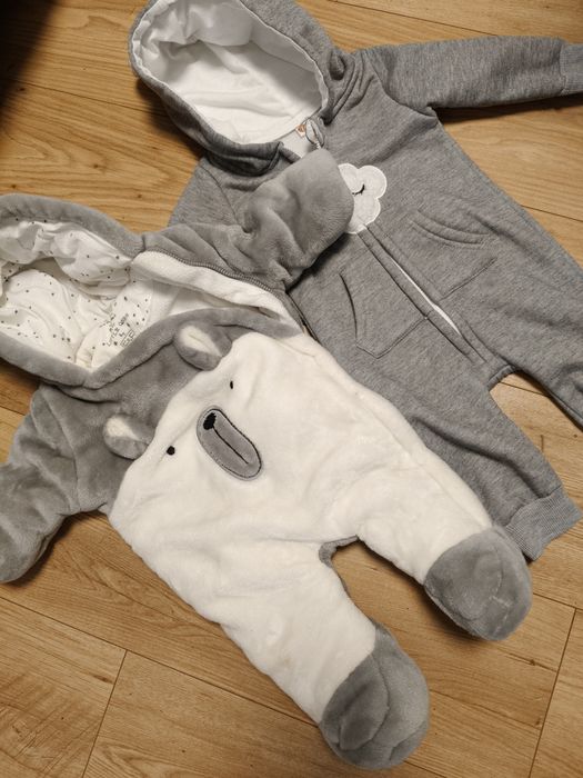 Kombinezon zimowy dziecięcy dla chłopca lub dziewczynki roz 0/3