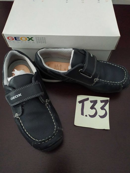 Sapato Geox, Tam.33, Cor Azul marinho