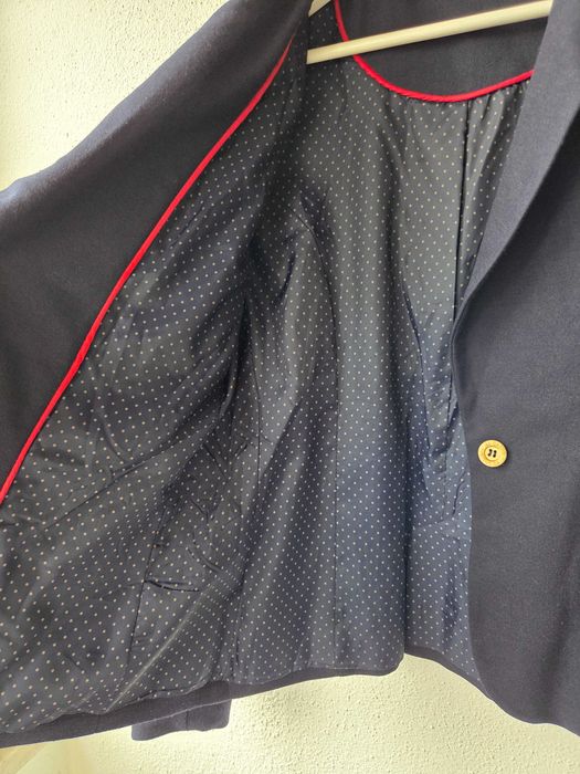 Blazer azul escuro da Mo, tamanho S