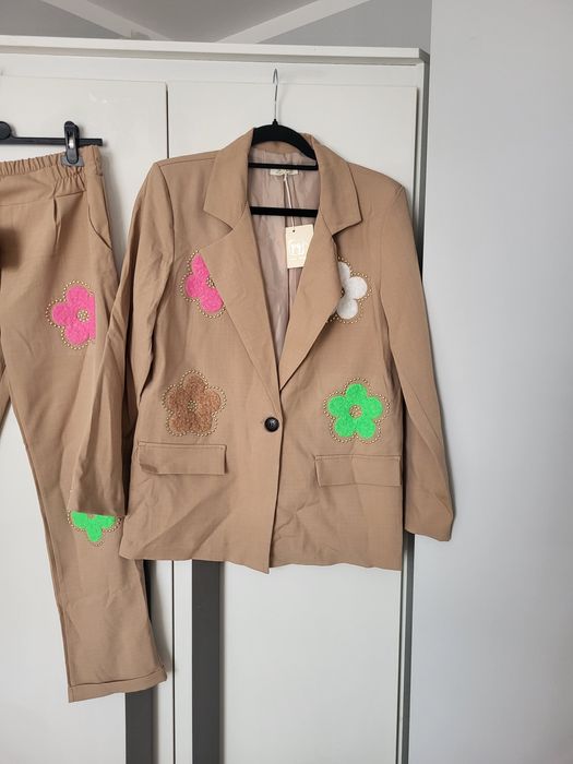 Garnitur beż na lato super