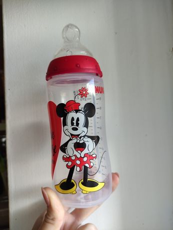 Butelka nuk ze wskaźnikiem temperatury myszka Miki Minnie Disney Micke