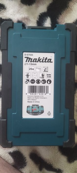MAKITA D-67555 набор свёрл по металлу