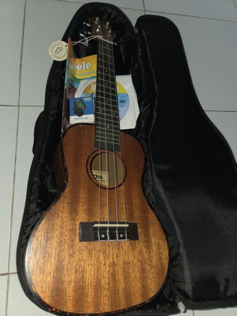Ukulele com Saco