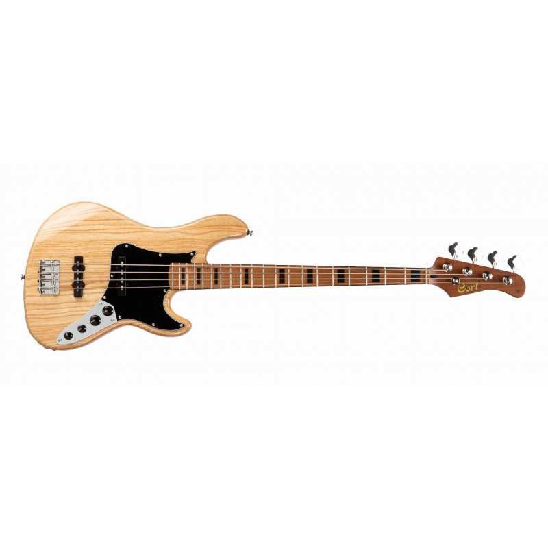 Cort GB 64 JJ NAT - gitara basowa 4-strunowa Jazz Bass