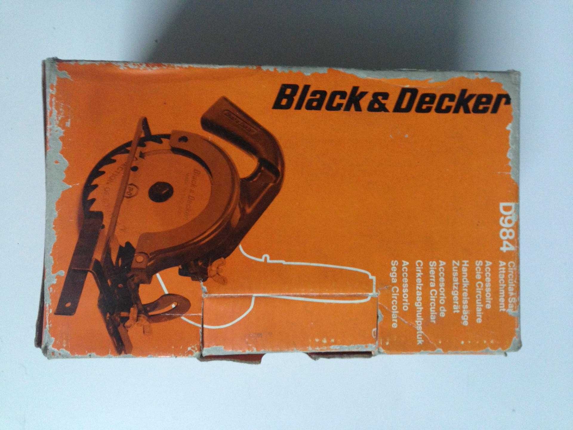Acessório Black & Decker Vintage - Serra de disco nunca usada