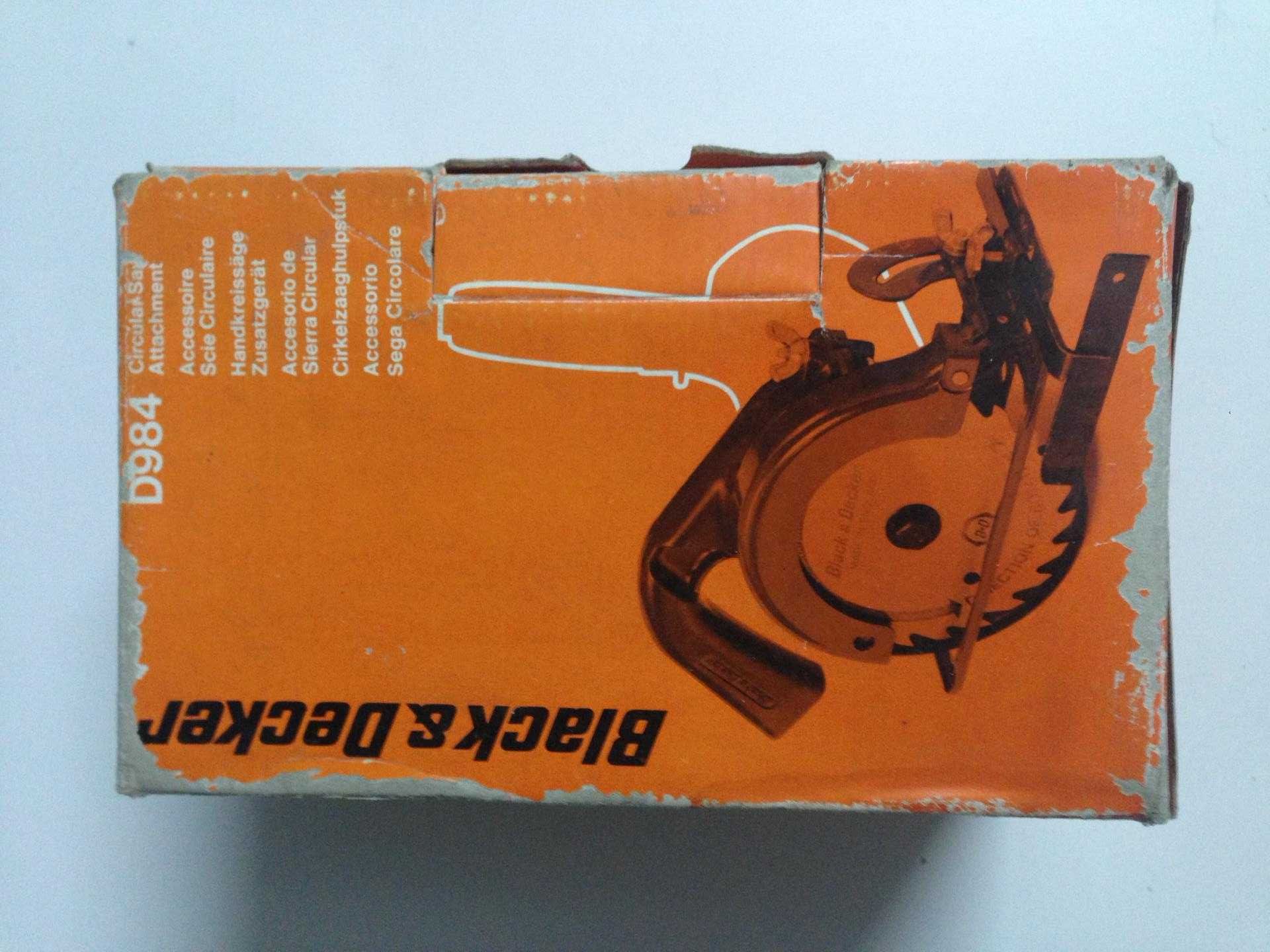 Acessório Black & Decker Vintage - Serra de disco nunca usada