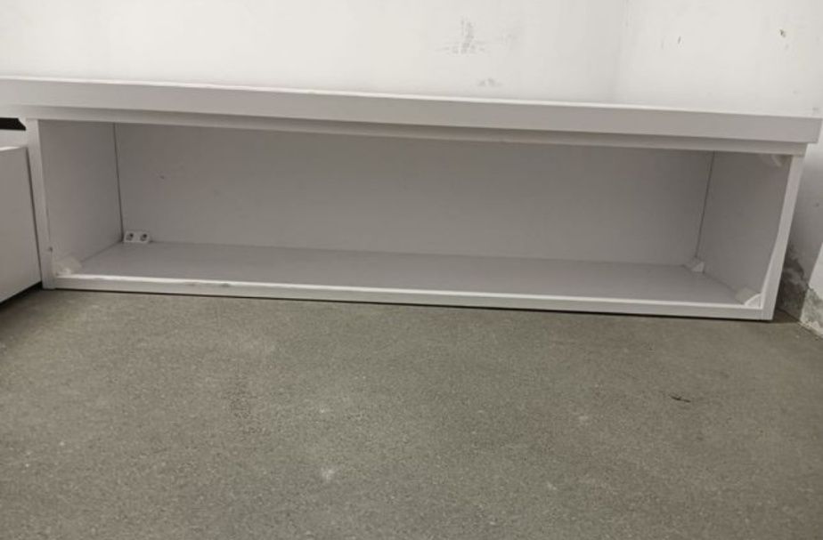 Łóżko białe z szufladą