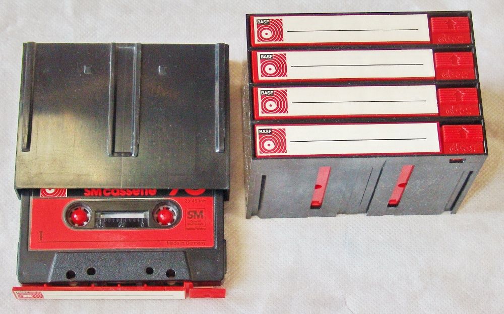 Кассета BASF Ferro Super LH 90. Mechanism SM. Cbox.