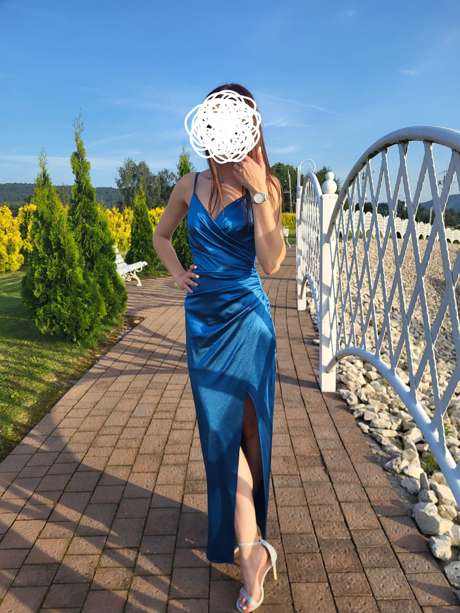 Chabrowa sukienka