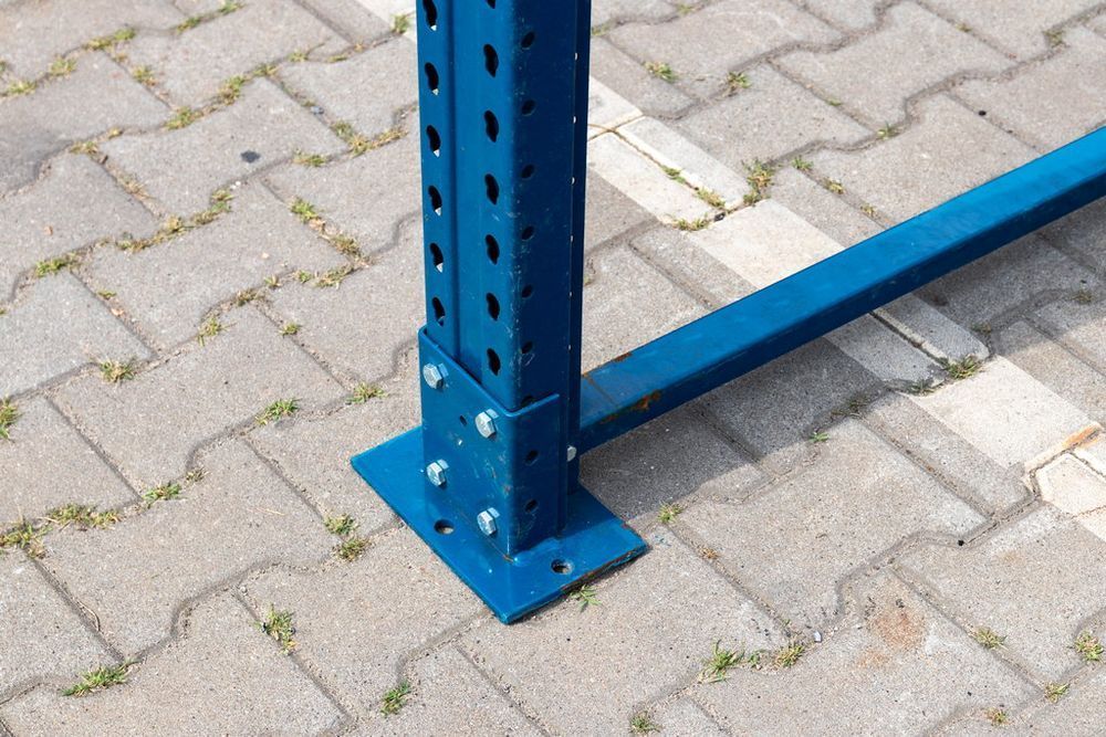 Regał magazynowy paletowy POLYPAL moduł bazowy H-1045 cm 2000 kg