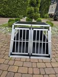 Transporter dla psa XXL podwojny dla 2 psow 90x95 cm